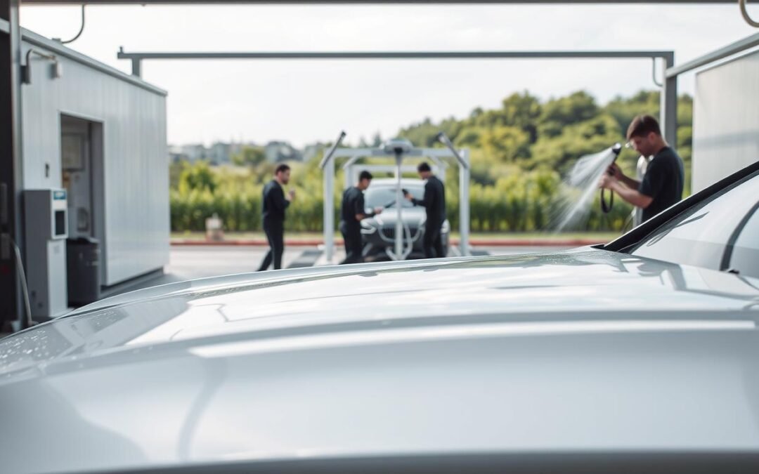 Lavage automobile écologique sans eau