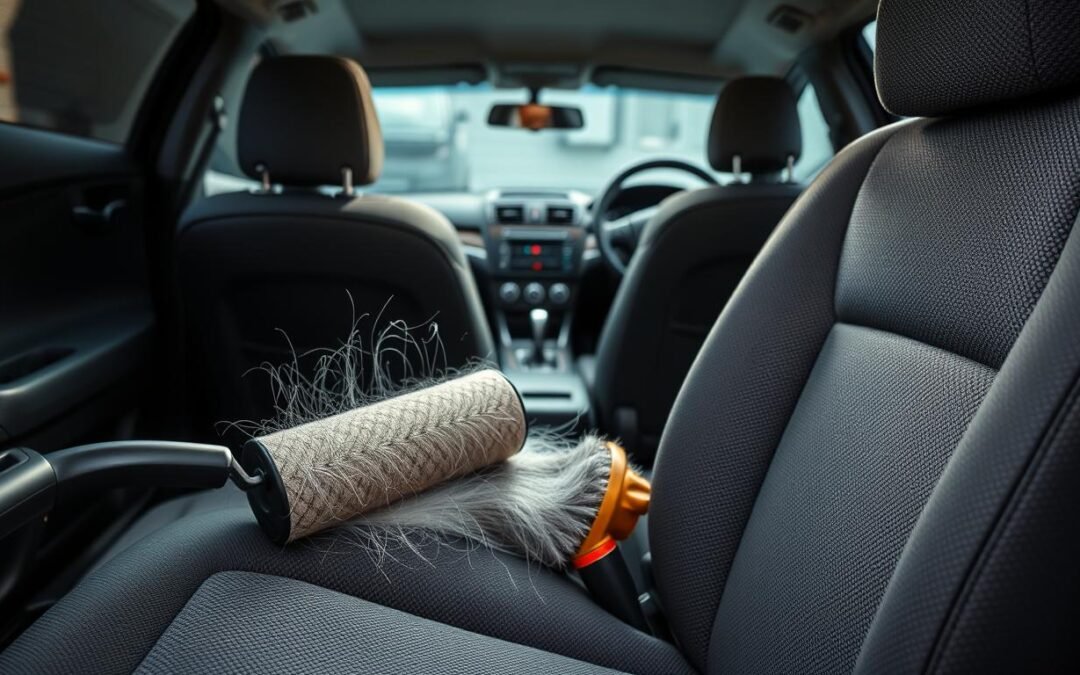 poils animaux voiture