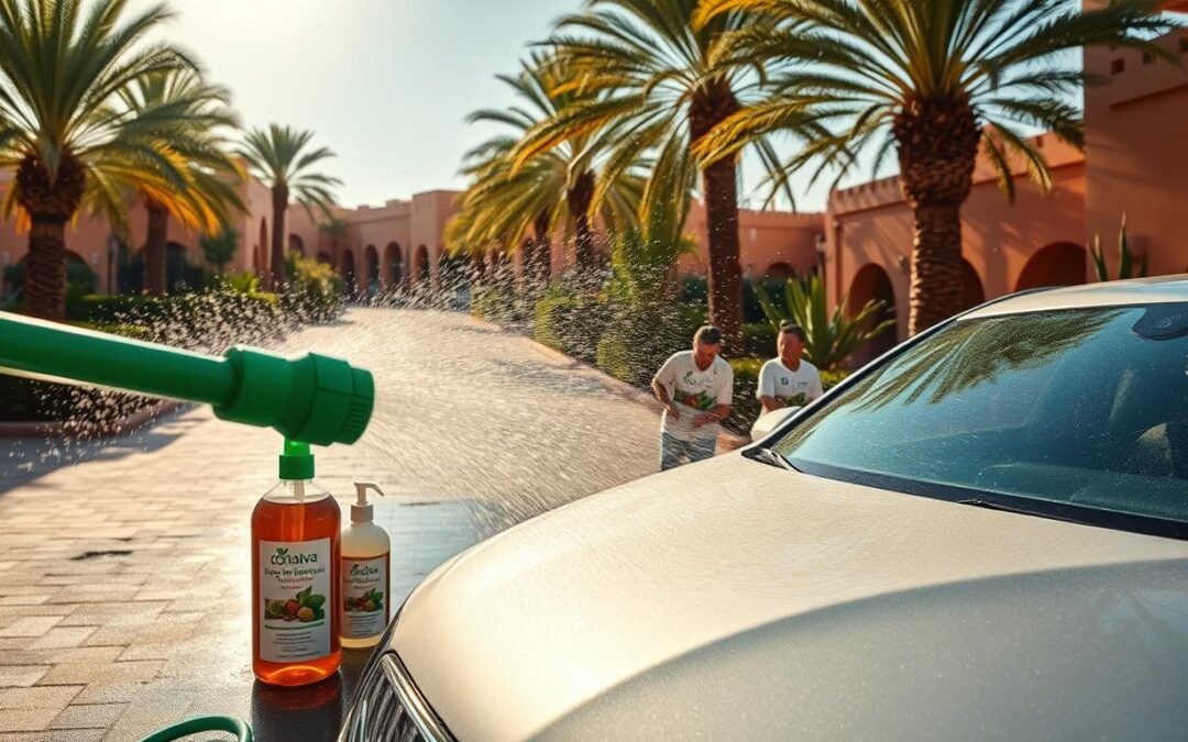 Top des produits écologiques pour laver votre voiture au Maroc