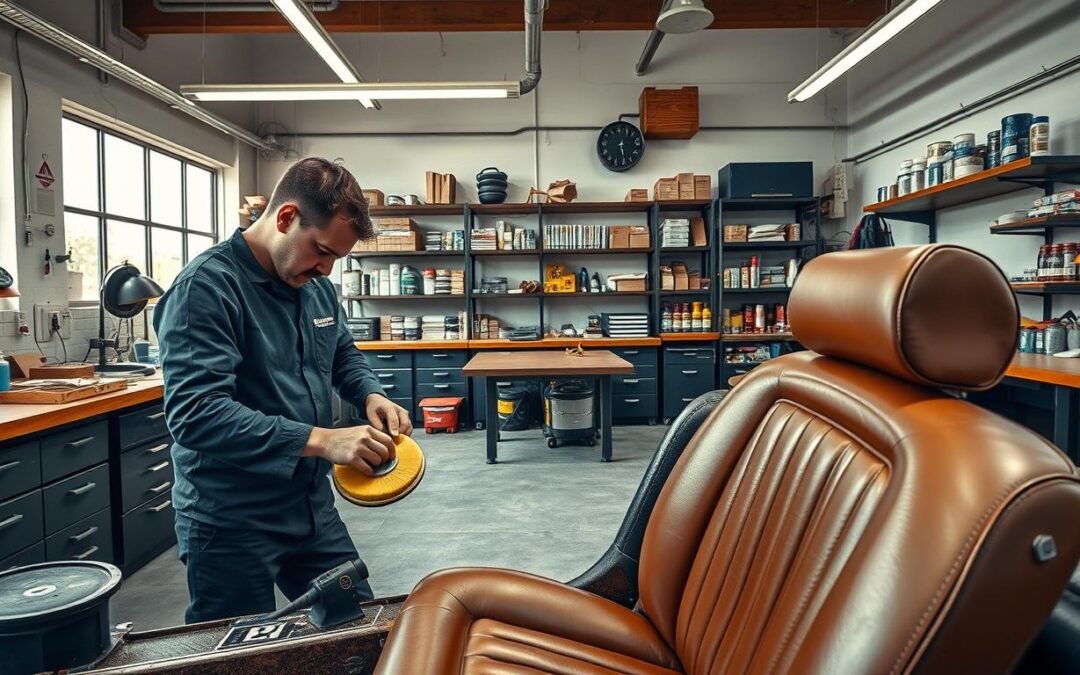 Rénovation et entretien cuir automobile