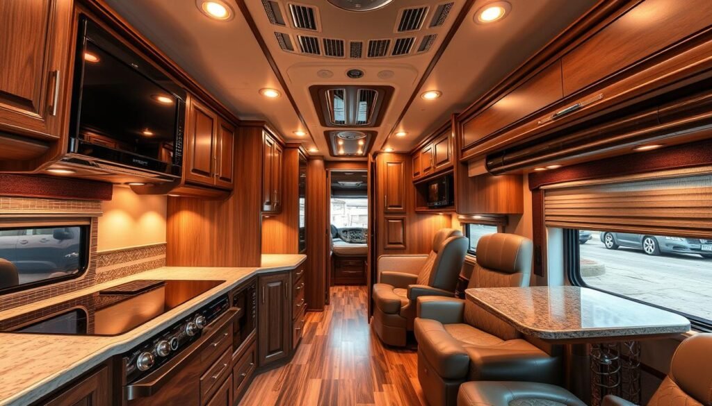 Équipements spécialisés pour camping-cars de prestige