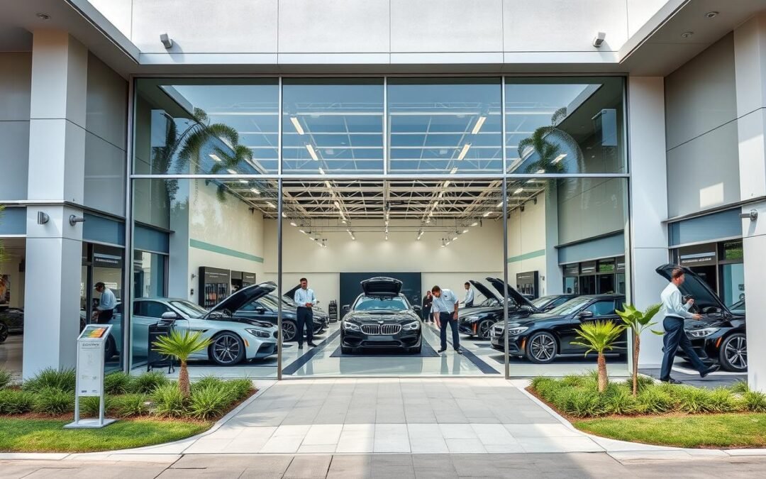 Centre esthétique automobile complet