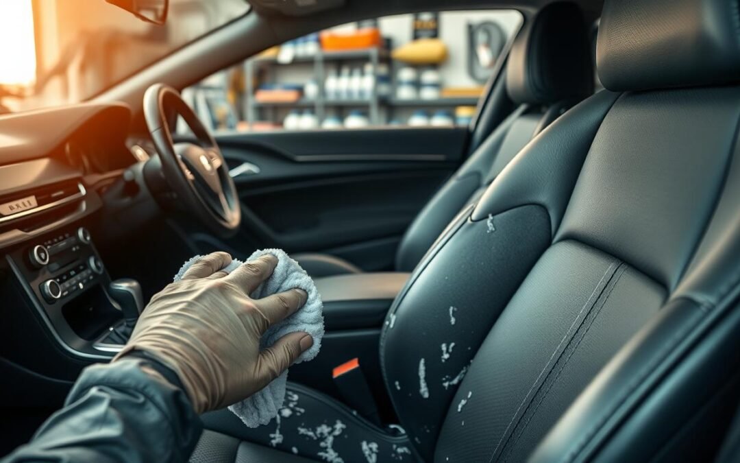 Détachage professionnel sièges voiture