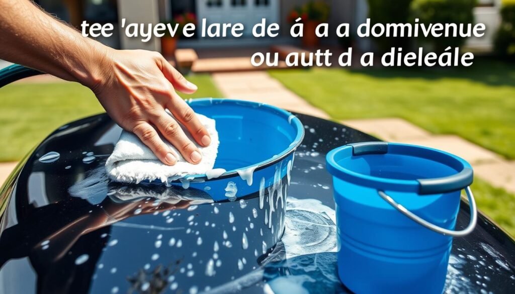 économie d'eau lavage voiture