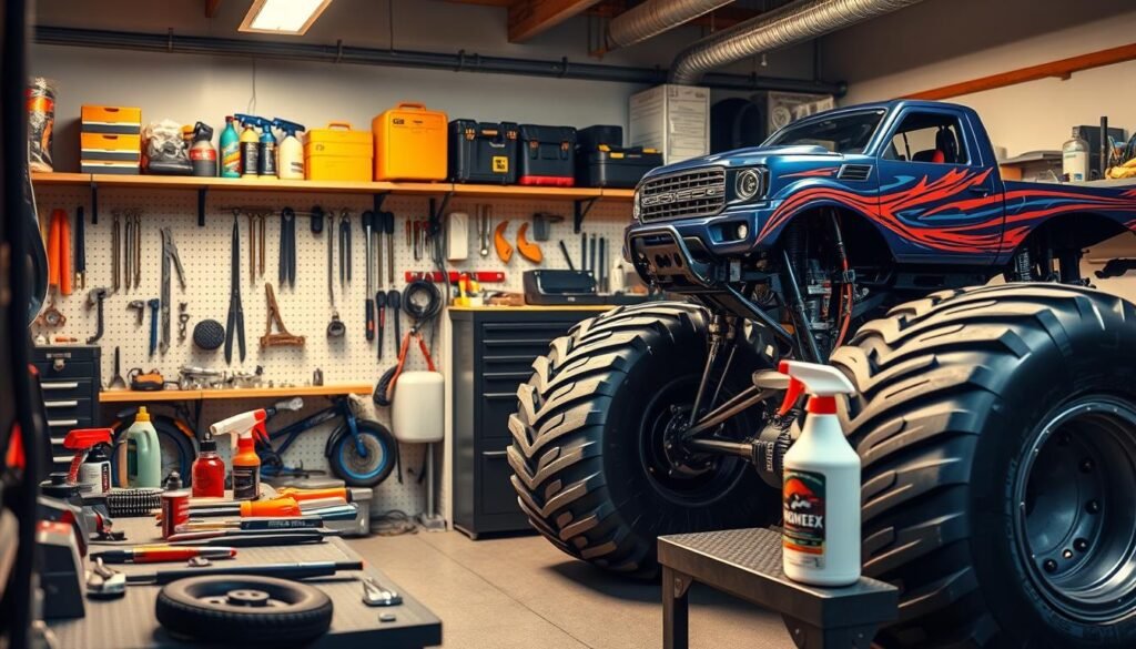 équipements spécialisés pour monster trucks