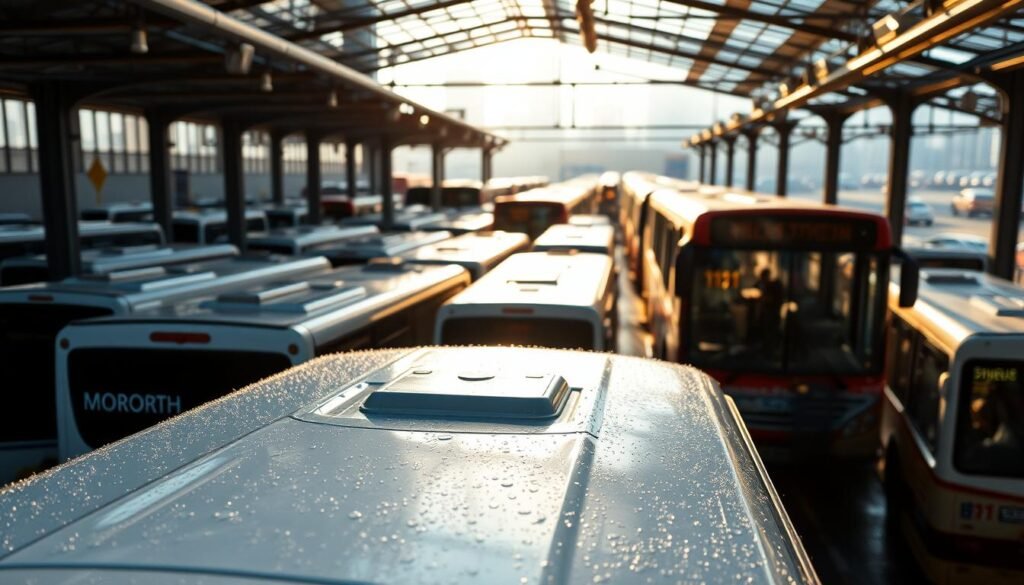 fréquence de lavage bus urbain