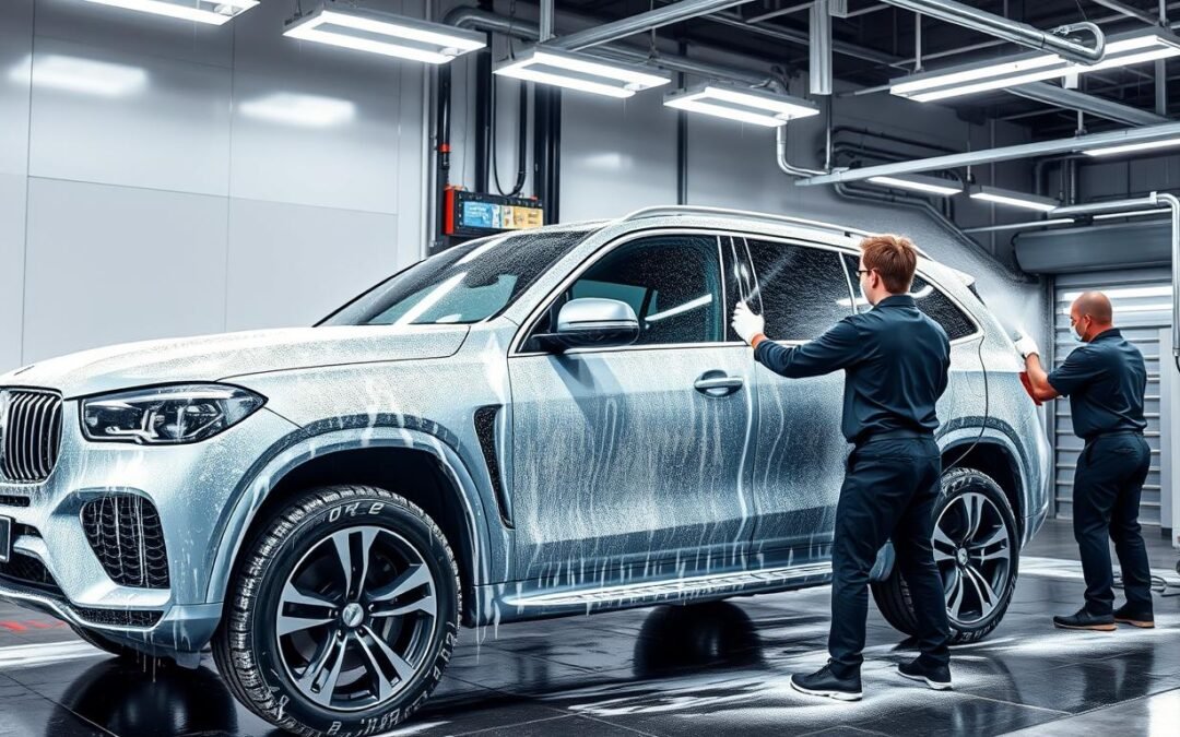 Lavage spécialisé véhicules 4×4 et SUV
