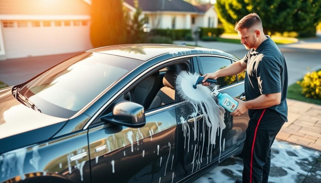 lavage automobile à domicile
