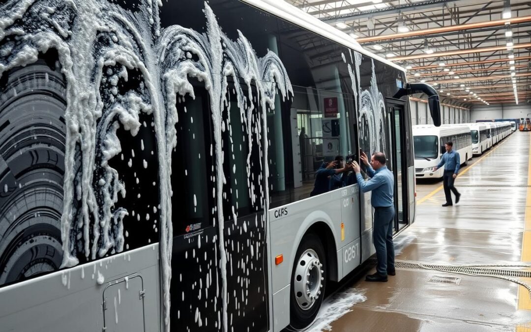Lavage spécialisé autobus et transport