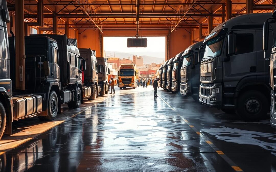 Lavage poids lourds Marrakech