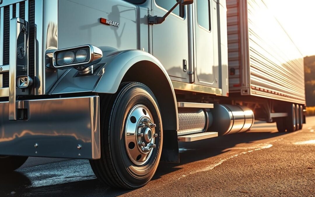 Lavage tracteurs routiers semi-remorques