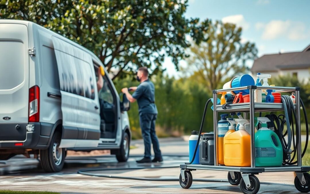 Lavage Camionnette et Utilitaires à Domicile