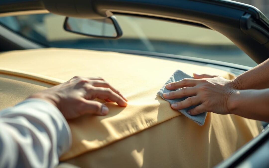 Nettoyage capote cabriolet spécialisé