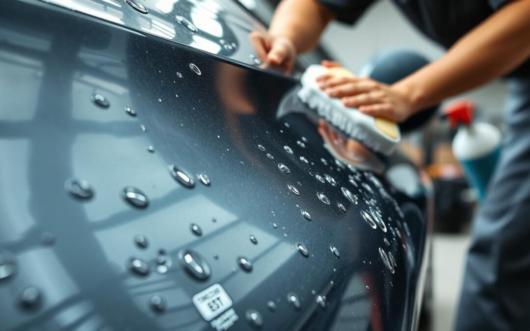 Nettoyage résine sève carrosserie