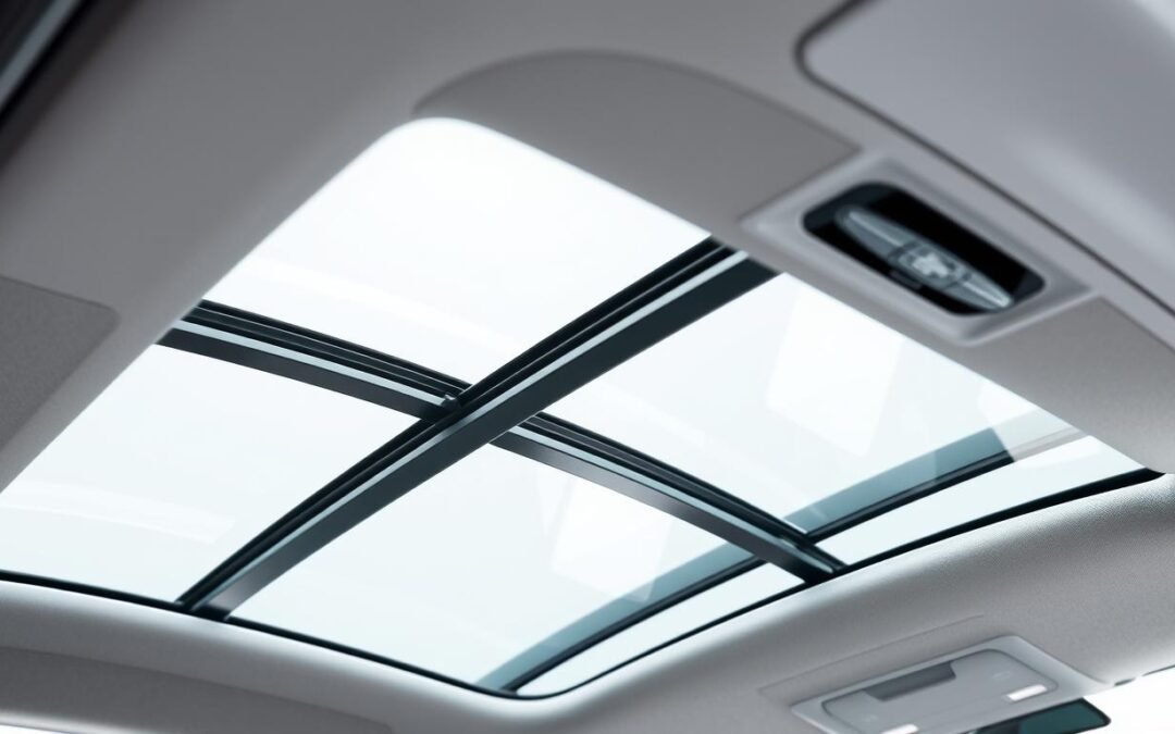 Nettoyage toit ouvrant automobile