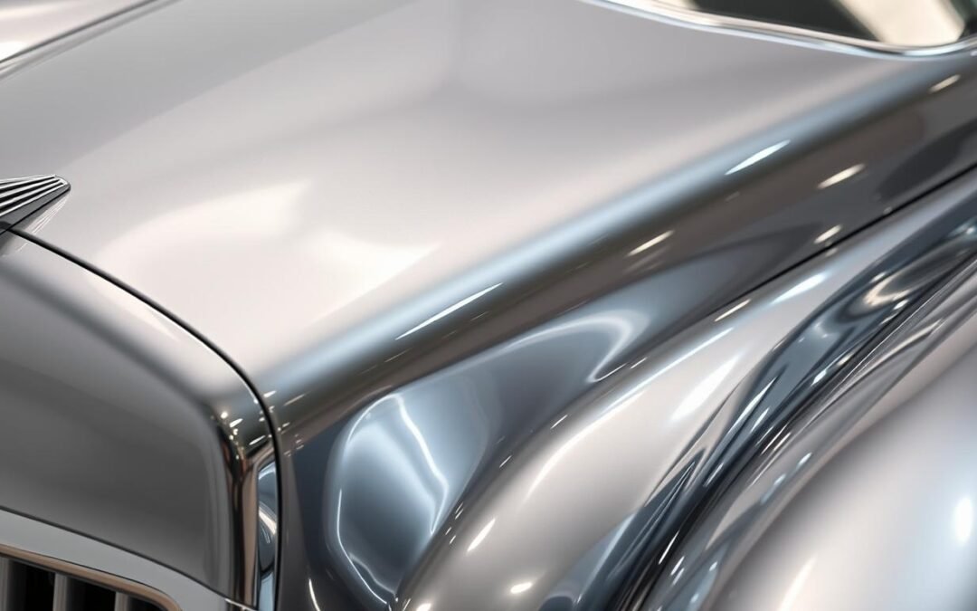 Polish chrome et inox automobile