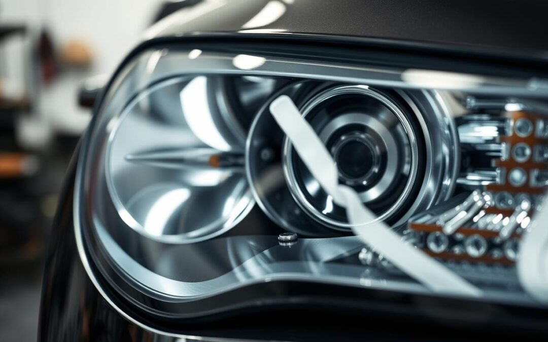 Polish et rénovation phares automobile