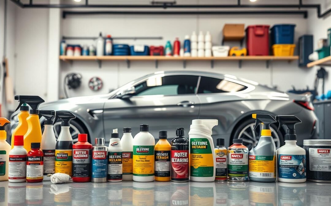 Produits de Lavage Professionnels Utilisés