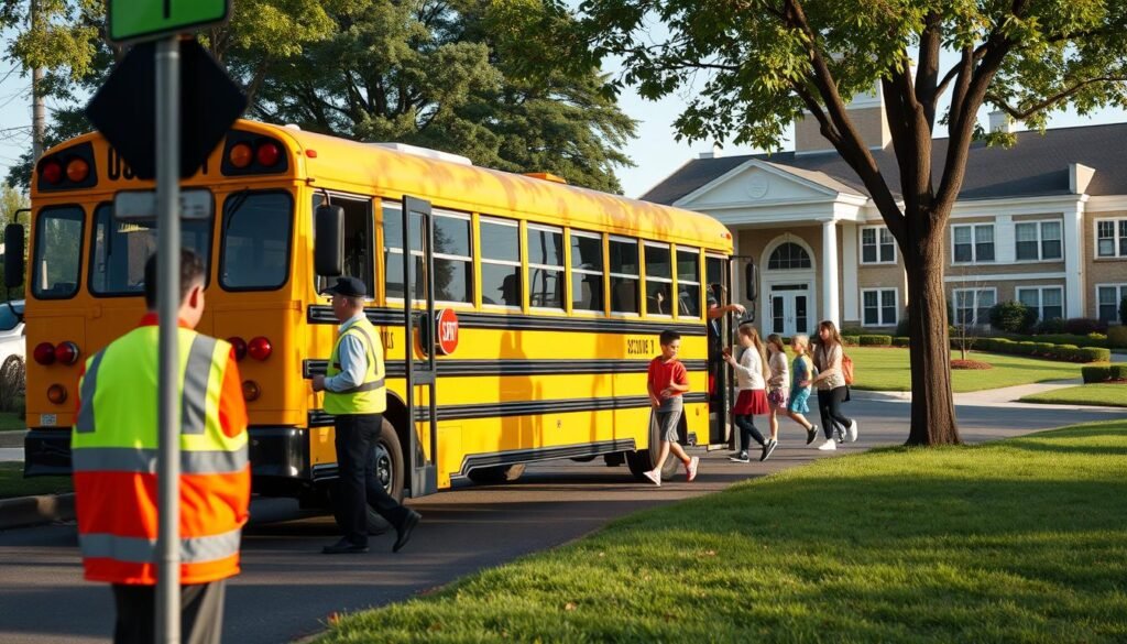 sécurité enfants transport scolaire