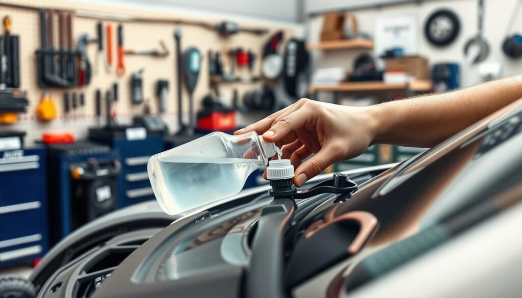 vidange huile essuie-glaces